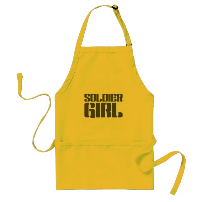 AVENTAL GAROTA SOLDADORA (Frente)