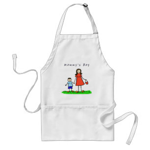 Avental Garoto mamãe Apron (Brunette)