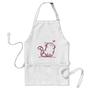 Avental Gatinho Love