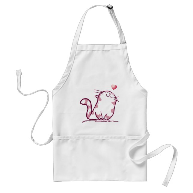 Avental Gatinho Love (Frente)