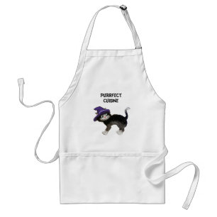 Avental Gato preto