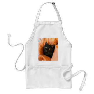 Avental Gato Preto Fofo