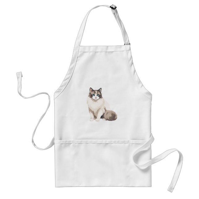 Avental Gato Ragdoll (Frente)