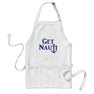 Avental "Get Nauti" Apron Náutico