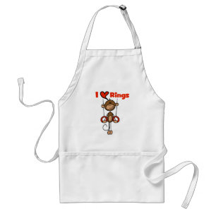 Avental Ginasta Ama Camisetas de Argolas e Presentes