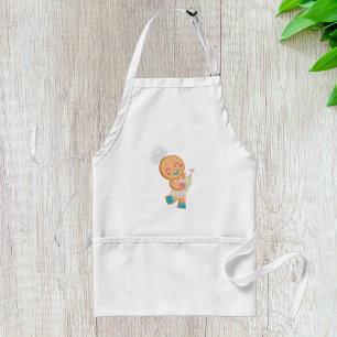 Avental Gingerbird Man Chef