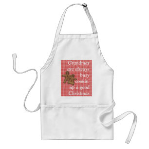 Avental GingerbreadCoupleApron-personalize