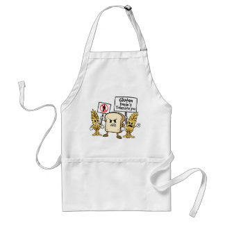 Avental Gluten Free Humor Apron