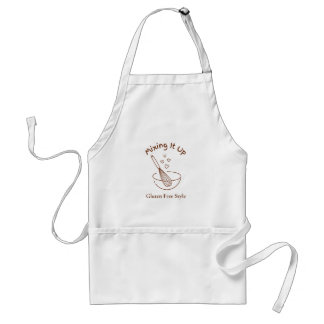 Avental Gluten Free Themed Apron - Misturando-o