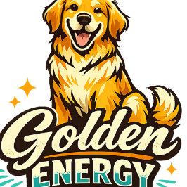 Avental Golden Energy Only Golden Retriever Apron