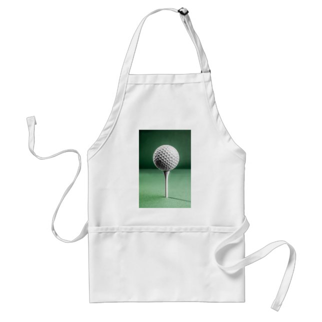 Avental Golf Ball em Tee (Frente)