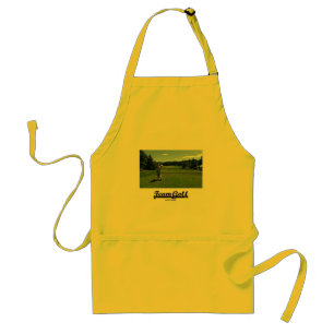 Avental Golfe Da Equipe (Golfe No Curso De Golfe)