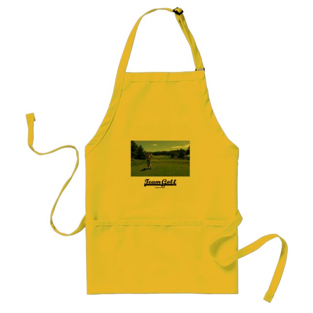 Avental Golfe Da Equipe (Golfe No Curso De Golfe) (Frente)