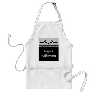 Avental Gone Halloween Apron, Cinza de Luz