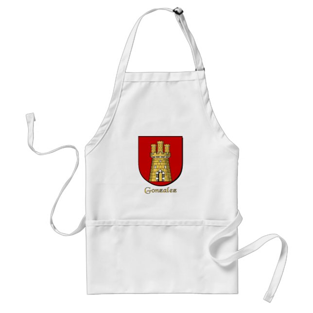 Avental Gonzalez Family Shield Apron (Frente)
