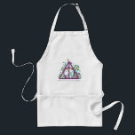 Avental Gráfico Floral Deathly Hallow<br><div class="desc">HARRY POTTER™ | Vejam este símbolo floral de "Deathly Hallow"!</div>