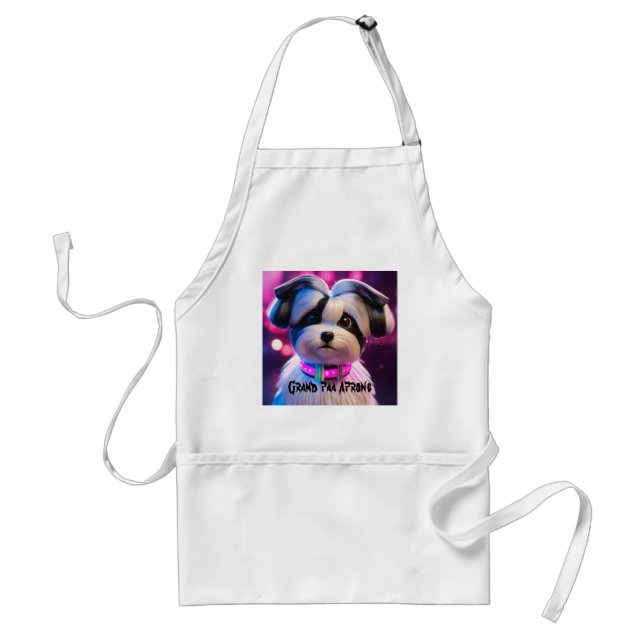 Avental Grand Paa Puppy Modelo Aprons (Frente)