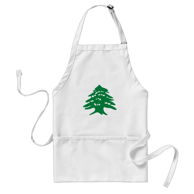 Avental Green Lebanon Cedar (Frente)