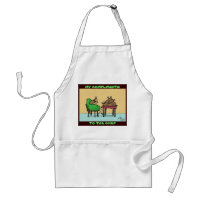 "Green Weenii "My Compliments to the Chef" Apron