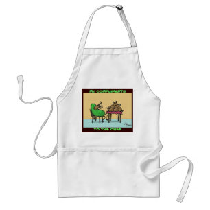 Avental "Green Weenii "My Compliments to the Chef" Apron
