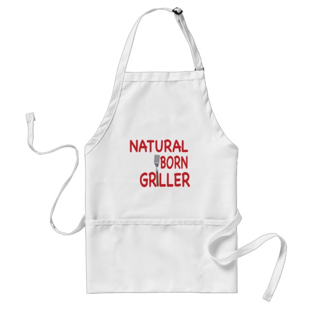 AVENTAL GRILLER NASCIDO NATURAL (Frente)