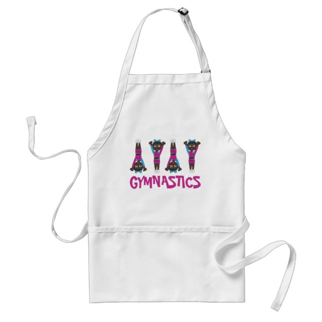 Avental Gymnast Gymnast Acrobatics Dance (Frente)