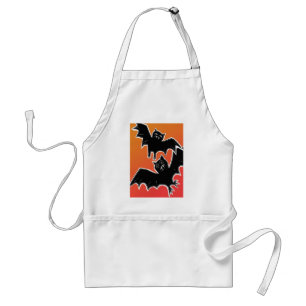 Avental Halloween Bats 2