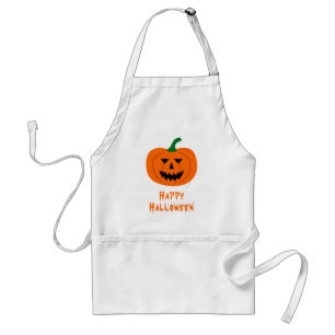 Avental Halloween Pumpkin Apron