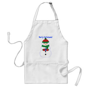 Avental Happy Snowman Apron