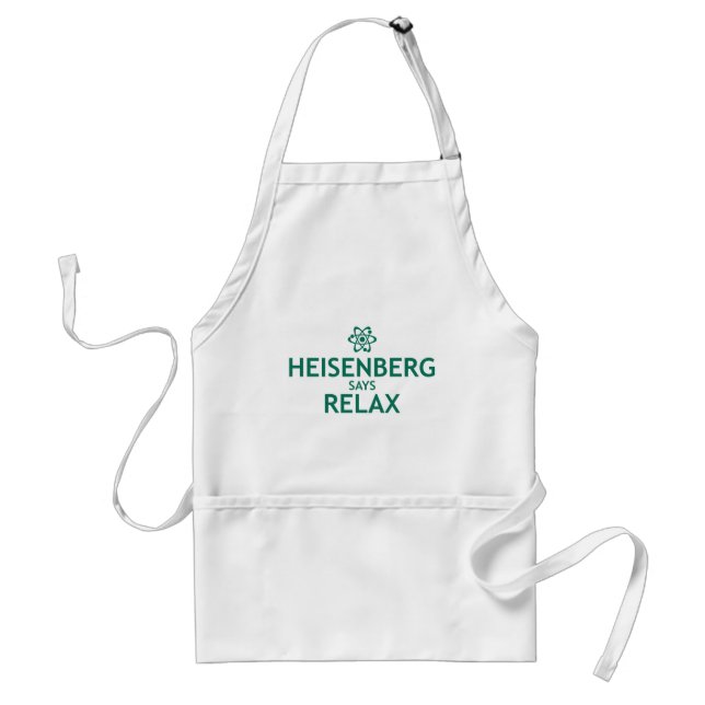 Avental Heisenberg diz relaxe (Frente)