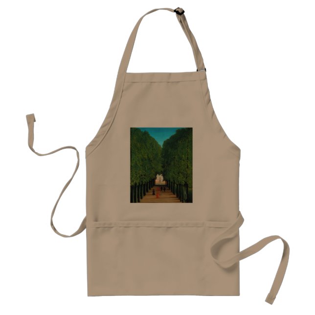 Avental Henri Rousseau, Avenida no Parque em Saint Cloud (Frente)