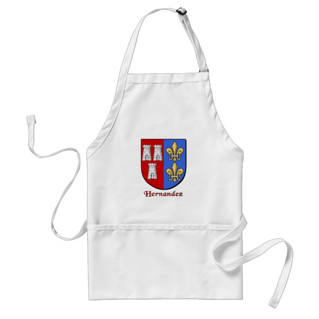 Avental Hernandez Family Shield Apron (Frente)