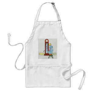 Avental Hickory, Dickory, Mãe Dock Goose Nursery Rhyme