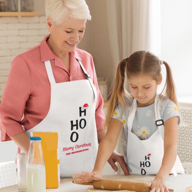 Avental Ho Ho Ho: Feliz Natal (Criador carregado)