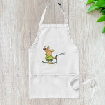 Avental Homem Com Mangueira De Jardim<br><div class="desc">Um homem com uma mangueira de jardim pulverizando água. Esta design parece realmente eficaz nestes Apron</div>