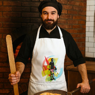 Avental Homem Levantando Pesos