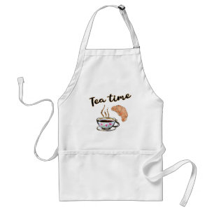 Avental Hora do chá Aprons Kitchen acessórios, presente 