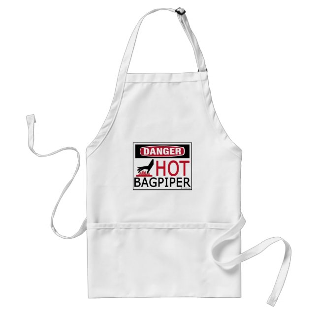 Avental Hot Bagpiper (Frente)