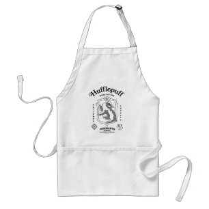 Avental HUFFLEPUFF™ Dedicação Paciência Lealdade Brasão