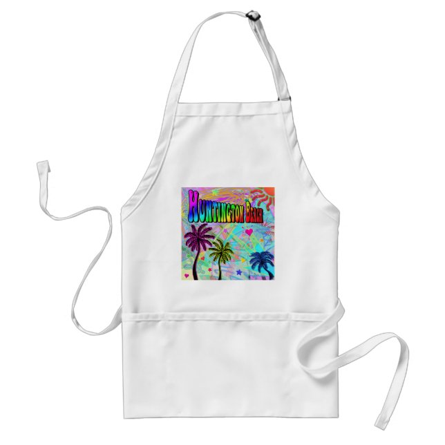 Avental Huntington Beach Vivid Romance Apron (Frente)