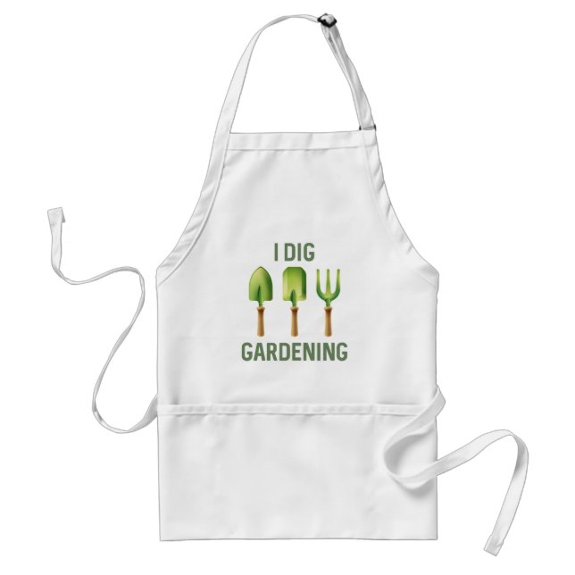 Avental I Dig Gardening (Frente)