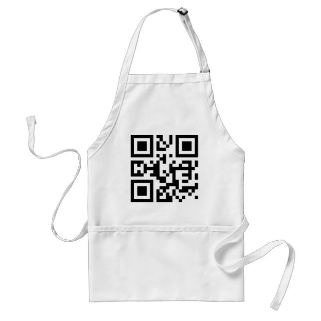 Avental I ❤ NY — Código QR (Frente)