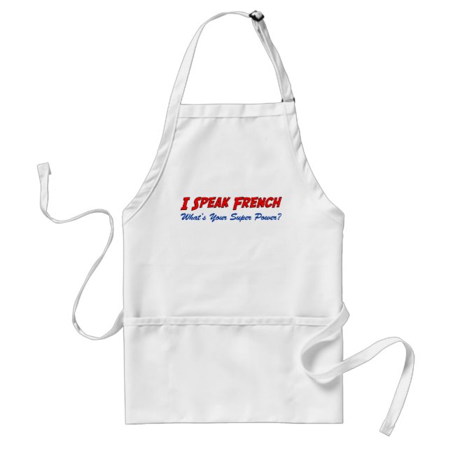 Avental I Speak French Apron (Frente)
