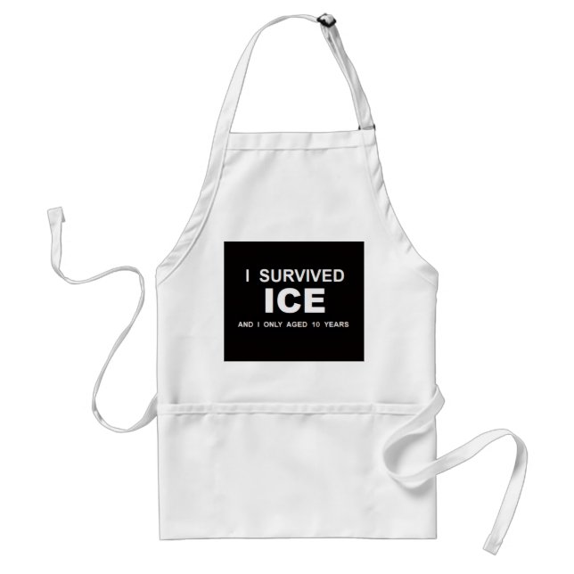 Avental I Survived ICE  (Frente)