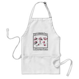 Avental Ideias do Livro Bibliotecário Pirromânico Branco