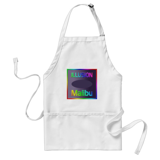 Avental "ILLUSION Malibu" Apron! (Frente)