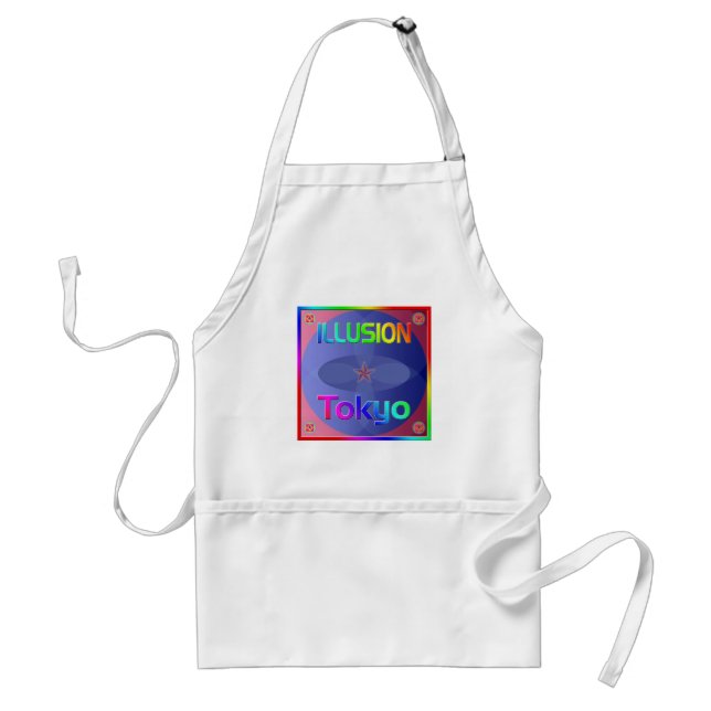 Avental "ILLUSION Tokyo" Apron! (Frente)