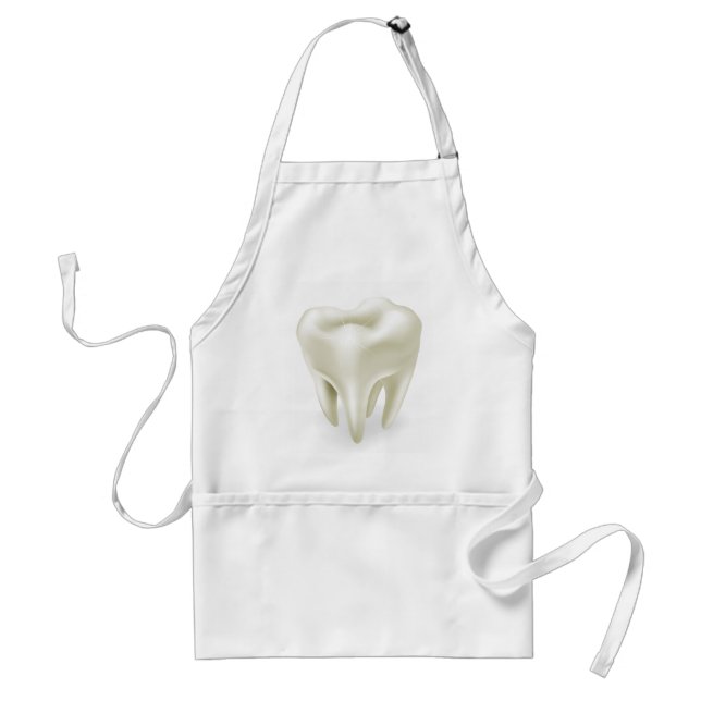 Avental Ilustração do dente (Frente)