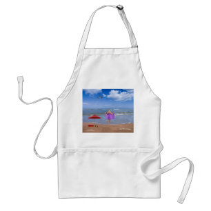Avental Imagem de praia tropical para Standard-Apron