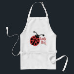 Avental Impressão de Animais de Ladybug<br><div class="desc">Quem não ama um inseto? Esta design divertida tem certeza de que vai iluminar o seu dia.</div>